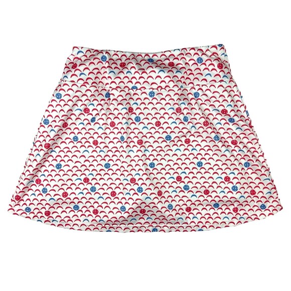 Dink Up Pickleball Skort Size M Print Athletic Pull-on w UPF50+ Golf - Picture 3 of 6
